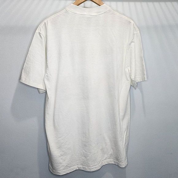 Bright Star 94 Vintage Extremely Rare DS Single‎ Stitch Shirt White USA Size Lg - Picture 6 of 8